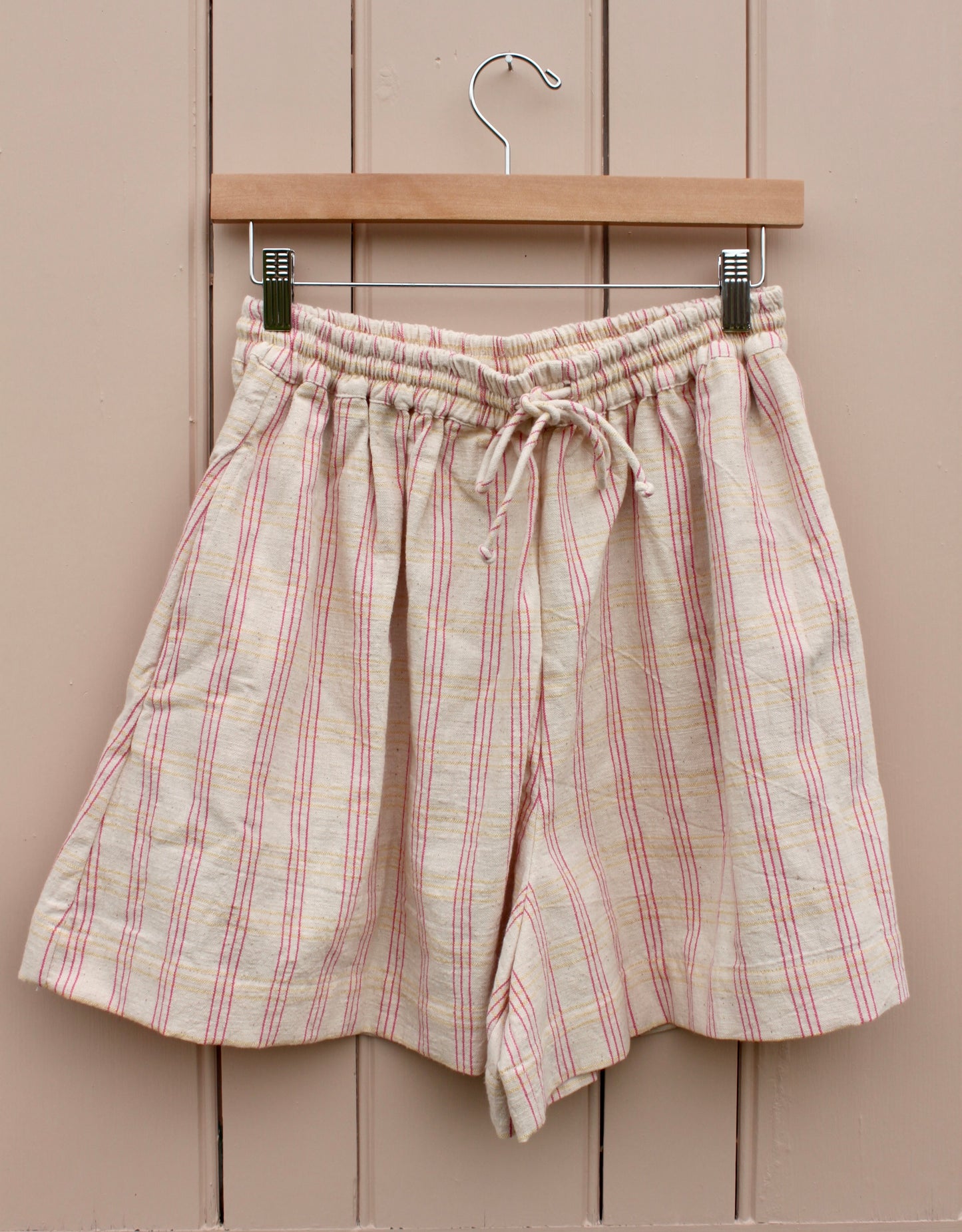 Luchia Shorts (pink over yellow)